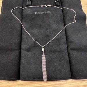 Tiffany & Co. Elsa Peretti mesh tassel pendant